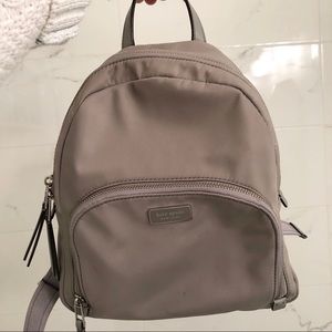 Kate Spade Gray Backpack